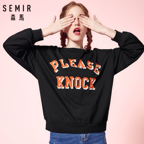Sweatshirt femme SEMIR en Coton - Ref 3216166