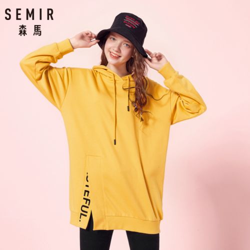 Sweatshirt femme SEMIR en Coton - Ref 3216426