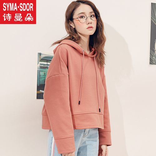 Sweatshirt femme SYMASDOR - Ref 3216436