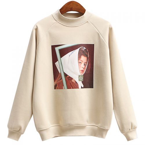Sweatshirt femme en Coton - Ref 3216600