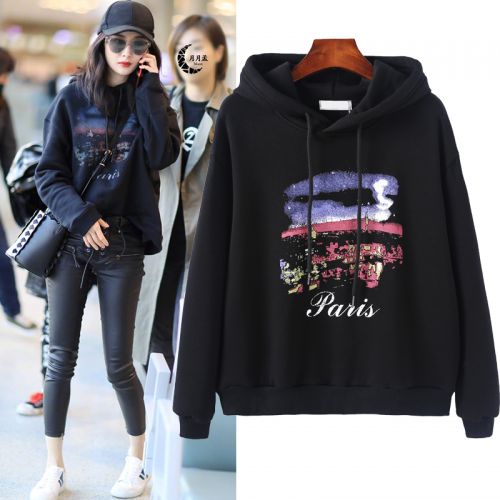 Sweatshirt femme en Coton - Ref 3216651