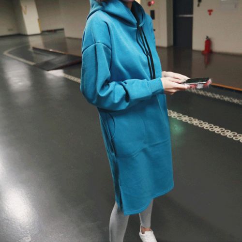 Sweatshirt femme LI LANWEI en Coton - Ref 3216673