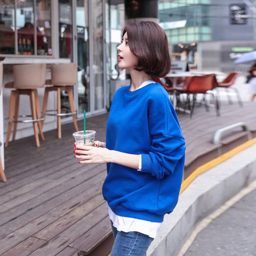 Sweatshirt femme en Coton - Ref 3216706