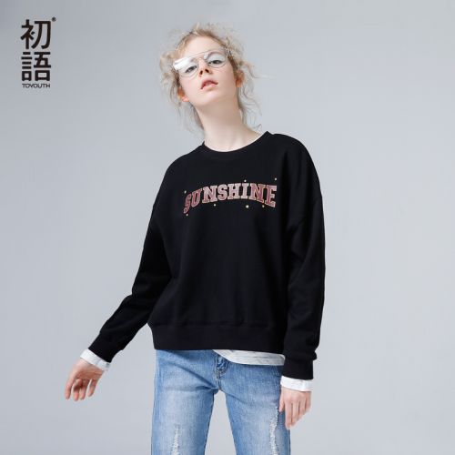 Sweatshirt femme - Ref 3216773