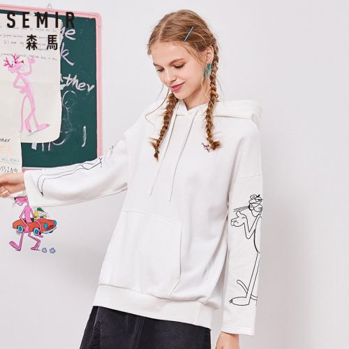 Sweatshirt femme SEMIR en Coton - Ref 3216774