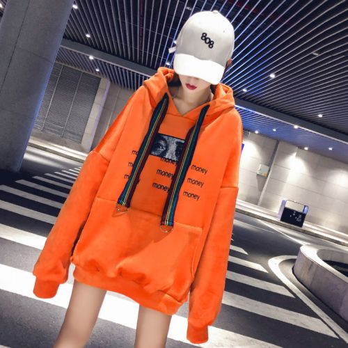 Sweatshirt femme MONFELLCAR - Ref 3216795