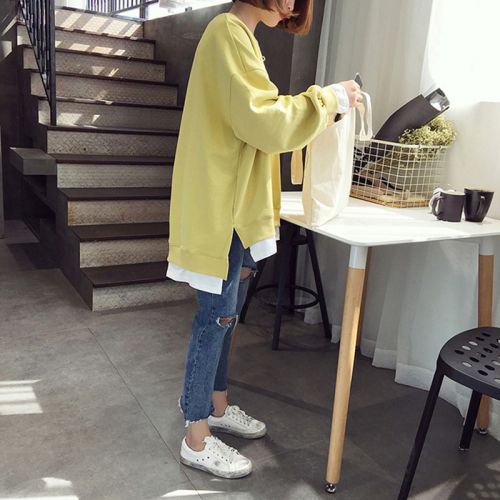Sweatshirt femme en Coton - Ref 3216801