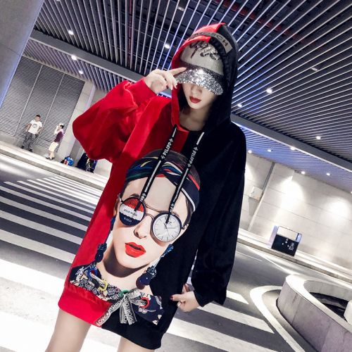 Sweatshirt femme - Ref 3216808