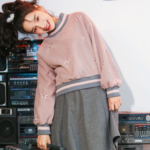 Sweatshirt femme Q - Ref 3216810