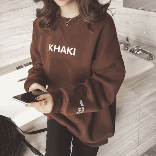 Sweatshirt femme en Coton - Ref 3216825