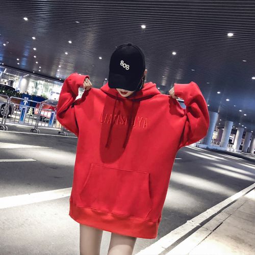 Sweatshirt femme LIAN SHUYA en Coton - Ref 3216835