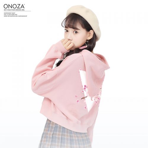 Sweatshirt femme ONOZA en Coton - Ref 3216860