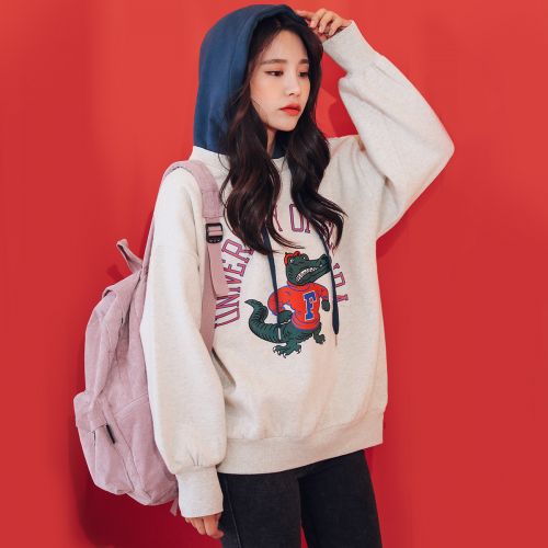 Sweatshirt femme JCOOL HISTOIRE - Ref 3216901