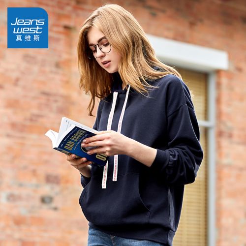 Sweatshirt femme JEANSWEST en Coton - Ref 3216929
