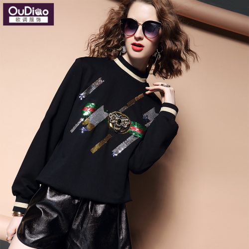 Sweatshirt femme - Ref 3217472