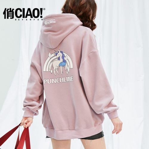 Sweatshirt femme CIAO DAFANFAN - Ref 3217479