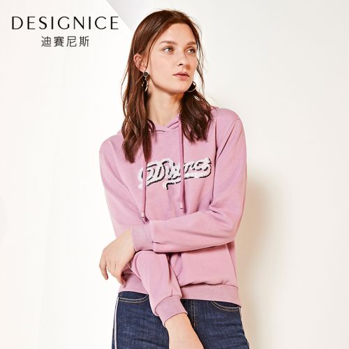 Sweatshirt femme DESIGNICE - Ref 3217543