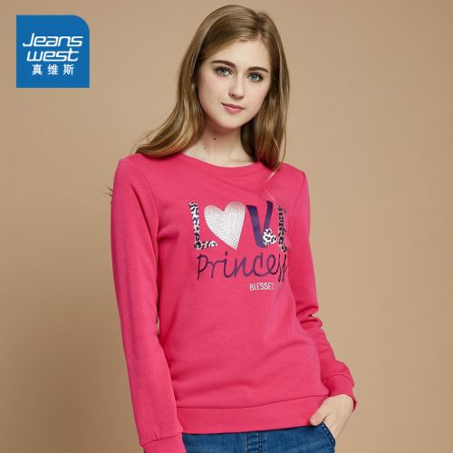 Sweatshirt femme JEANSWEST - Ref 3217562