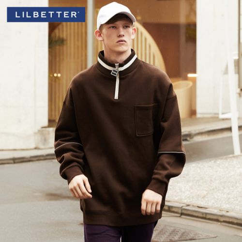 Sweatshirt homme LILBETTER en Coton - Ref 3127554