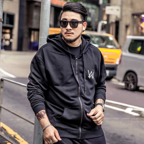 Sweatshirt homme FINE WELL - Ref 3127657