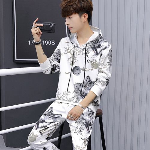Sweatshirt homme LUO DU - Ref 3127679