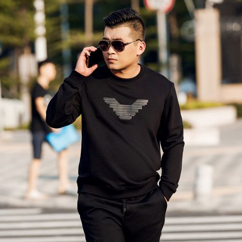 Sweatshirt homme BRIGHT BRAVE - Ref 3127710