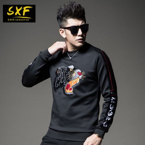 Sweatshirt homme SENSEFAD - Ref 3127863