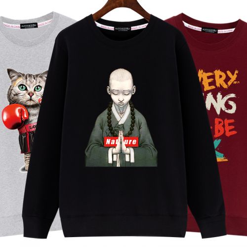 Sweatshirt homme AUOOI - Ref 3127879