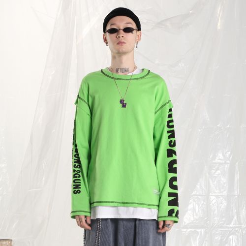 Sweatshirt homme TWOGUNSBRAND en Coton - Ref 3127903