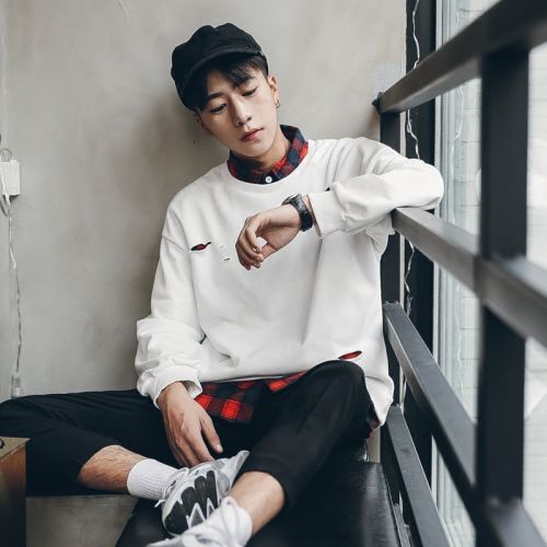 Sweatshirt homme - Ref 3128029
