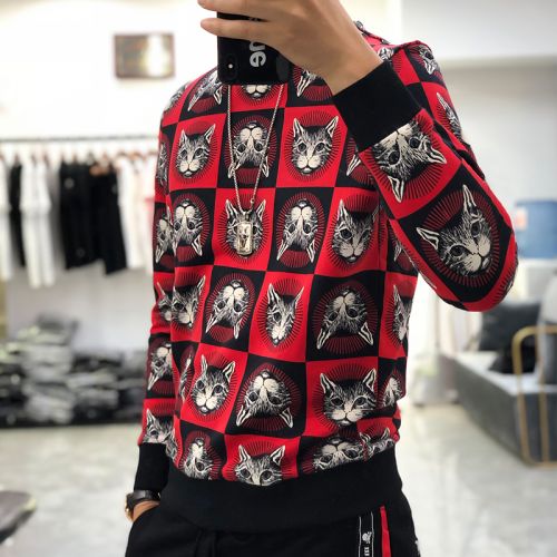 Sweatshirt homme en Laine - Ref 3128197