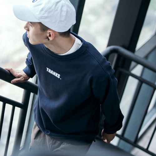 Sweatshirt homme en Coton - Ref 3128206