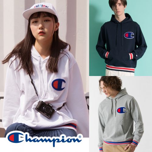 Sweatshirt homme CHAMPION en Coton - Ref 3128219