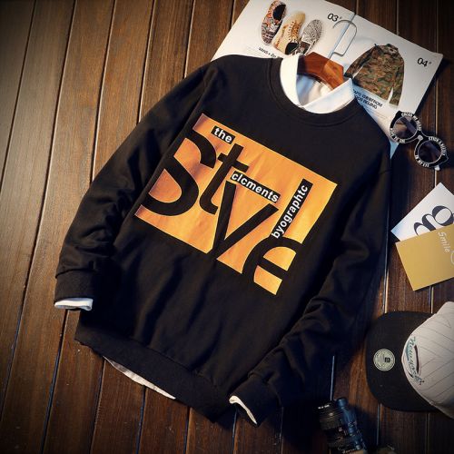 Sweatshirt homme en Coton - Ref 3128227