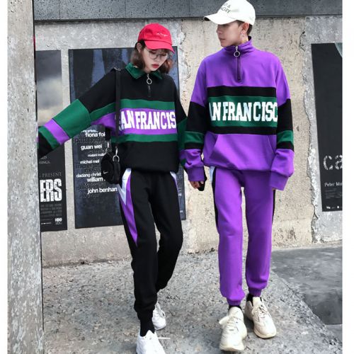 Sweatshirt homme HAN WEI - Ref 3128274