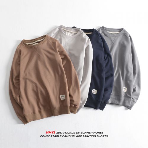 Sweatshirt homme en Coton - Ref 3128332