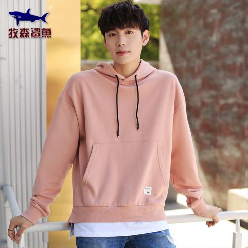 Sweatshirt homme MUOCNY REQUIN MUSSON en Coton - Ref 3128345