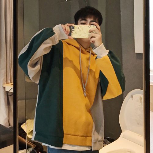 Sweatshirt homme MYFANGSHAO en Coton - Ref 3128423
