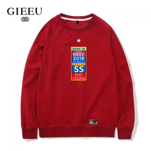 Sweatshirt homme GIEEU en Coton - Ref 3128466