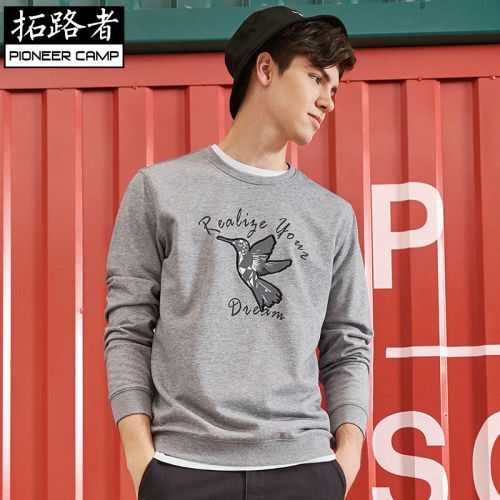 Sweatshirt homme PIONEER CAMP ROADER en Coton - Ref 3128541