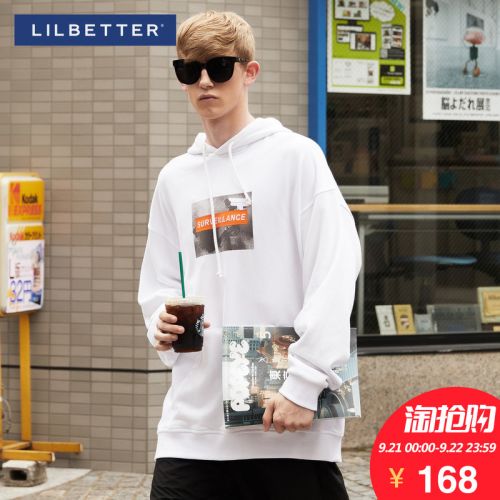 Sweatshirt homme LILBETTER en Coton - Ref 3128609