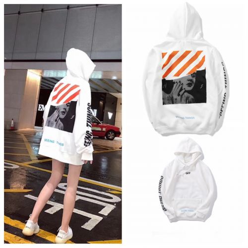 Sweatshirt homme OFF-WHITE en Coton - Ref 3128617