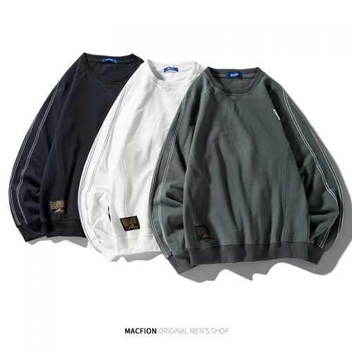 Sweatshirt homme MACFION en Coton - Ref 3128644