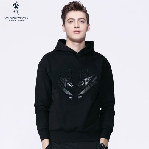 Sweatshirt homme D WOLVES - Ref 3128666