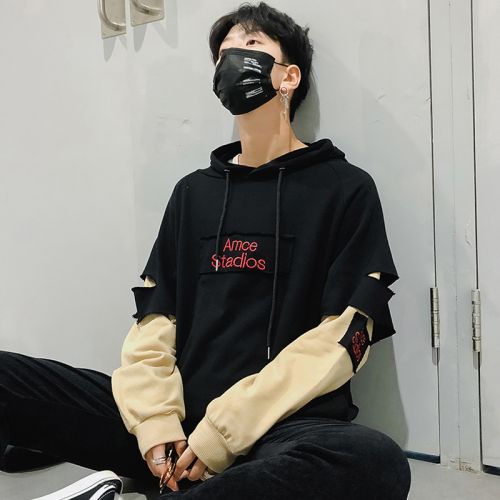 Sweatshirt homme en Coton - Ref 3128686