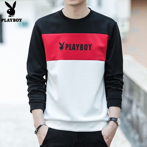 Sweatshirt homme PLAYBOY en Polyester - Ref 3128751