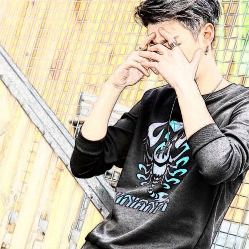 Sweatshirt homme en Coton - Ref 3128761