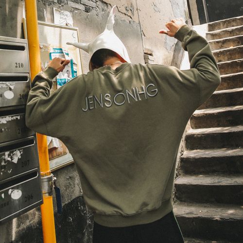 Sweatshirt homme en Coton - Ref 3128829