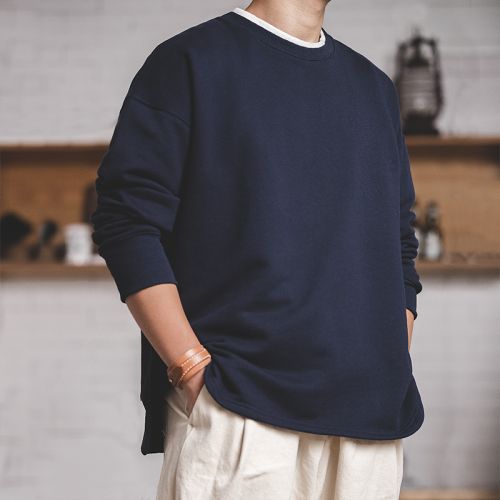 Sweatshirt homme MADEN en Coton - Ref 3128902