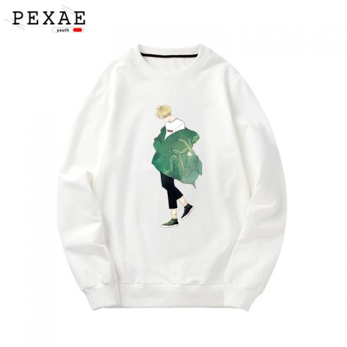 Sweatshirt homme PEXAE en Coton - Ref 3128977